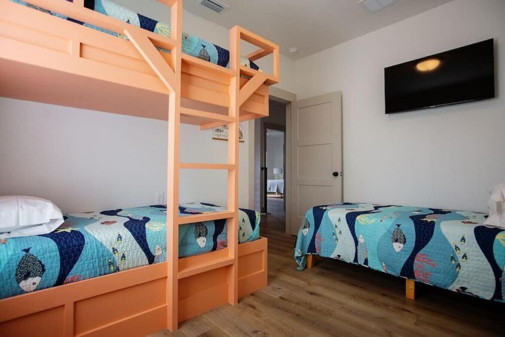 Coral Reef - Brand New Build, Pet Friendly, Private Pool! Sleeps 9! Villa Panama City Beach Eksteriør bilde